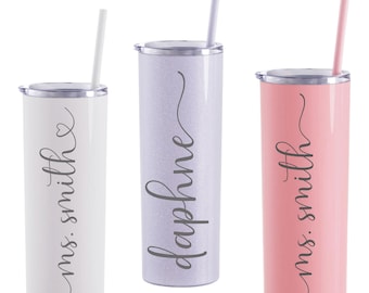 Teacher Appreciation Gifts, Personalized Tumbler for Teacher, Mothers Day Gift, Teacher Gifts, Teacher Tumbler Accessories, Mugs for Mom