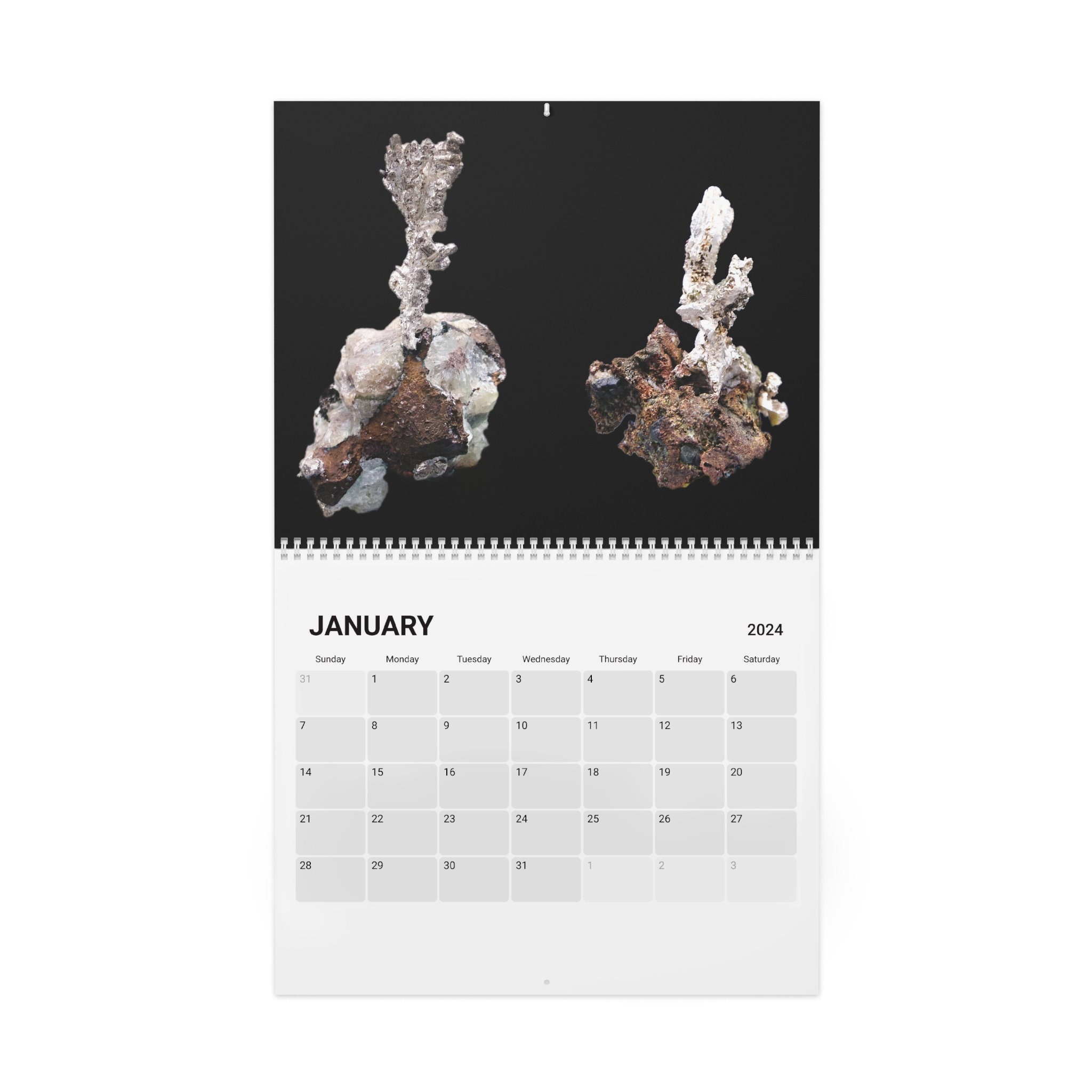 Mineral Calendar 2024 Etsy