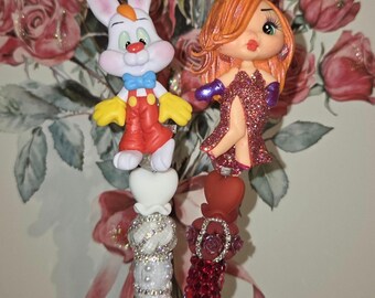 Jessica Rabbit clay pens set