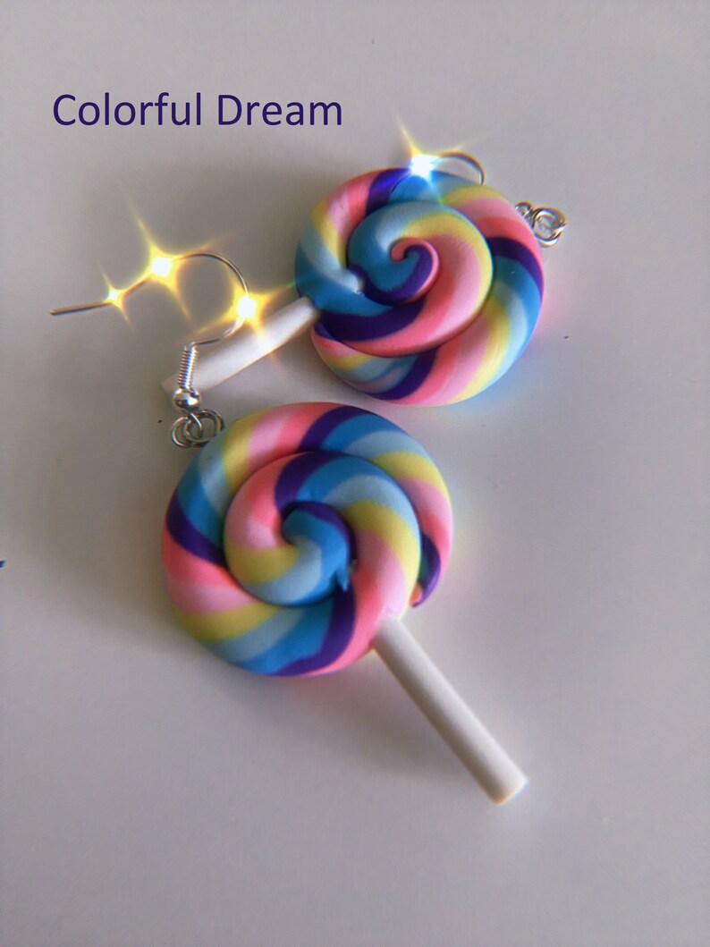 Lollipop earrings
