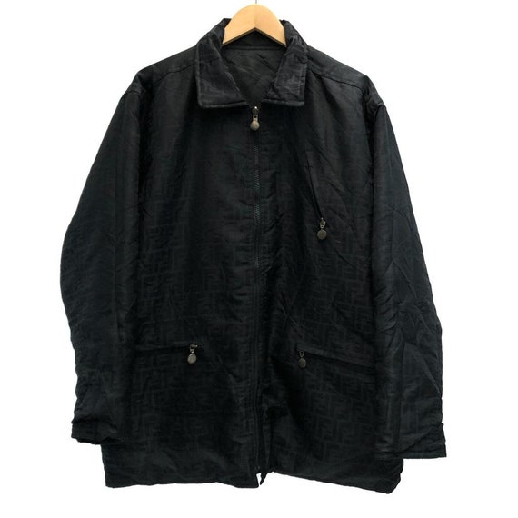 Vintage Fendi Zucca Reversible Jacket