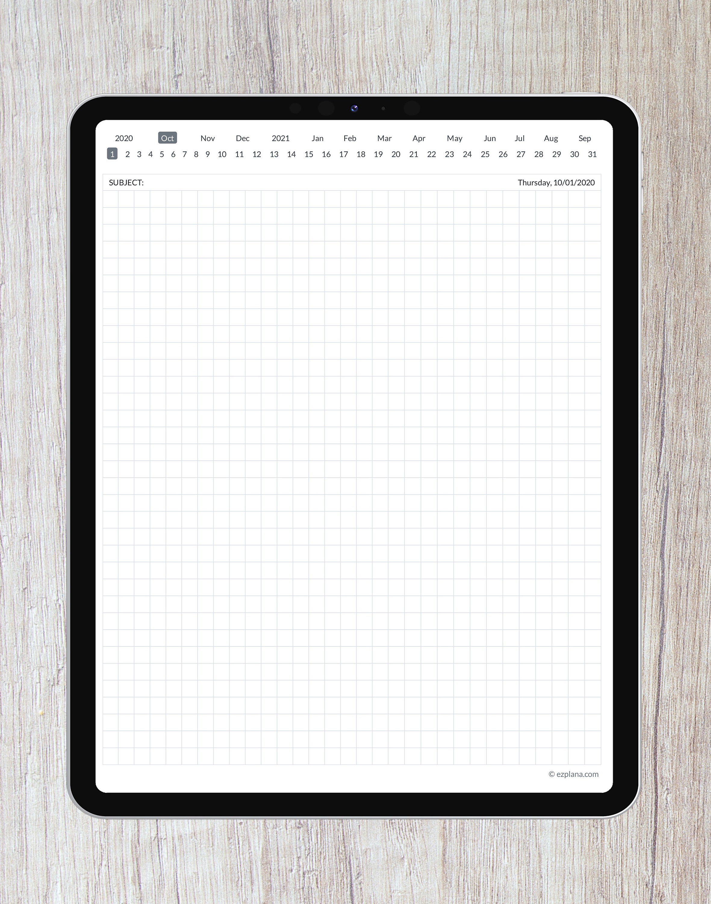 Basic notepad template - viewpastor