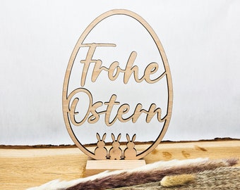 Easter decoration Happy Easter stand decoration made of wood | multicolored | Easter gift | Easter decoration | Easter eggs