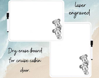 Disney Cruise - Sailor Mouse Dry Erase Board