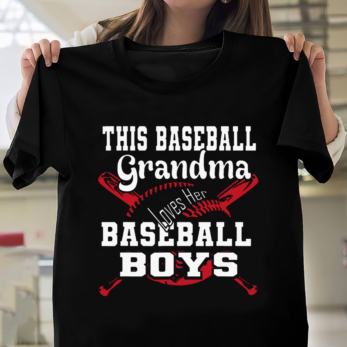 This Baseball Grandma Shirt Baseball Grandma TShirt Cute Etsy