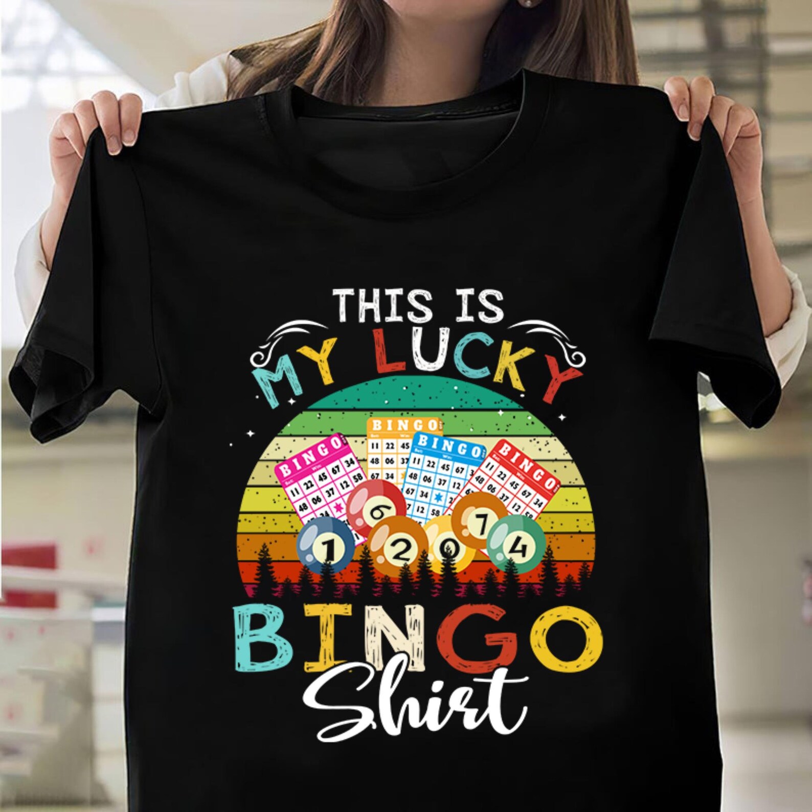 This Is My Lucky Bingo Shirt Bingo TShirt Bingo Lover Etsy
