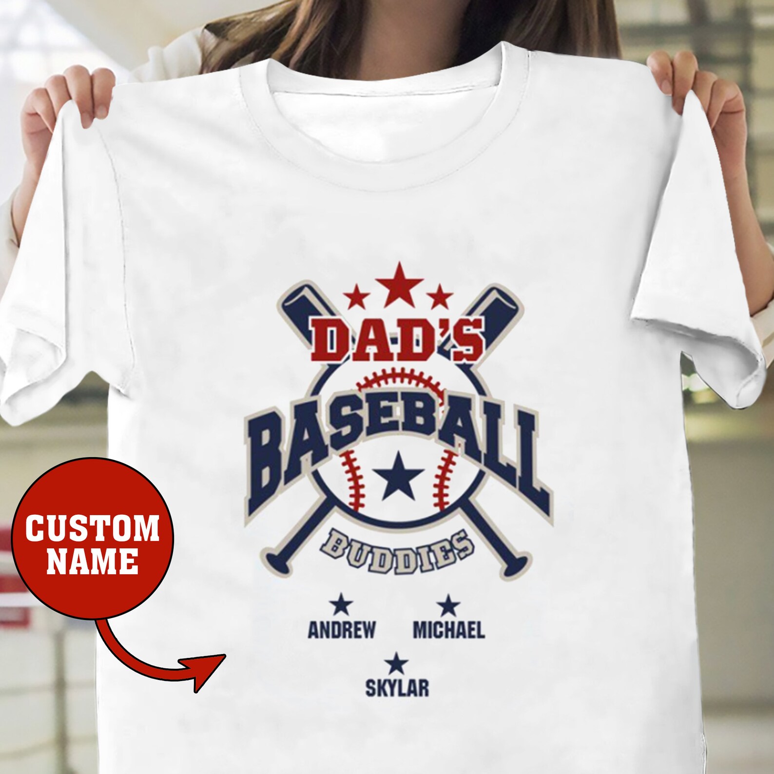 Personalized Baseball Shirt Baseball Buddies Personalized Etsy