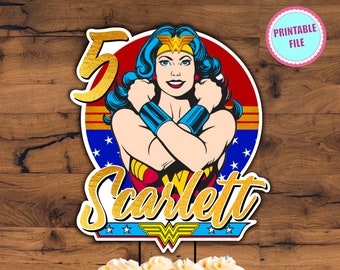 Wonder Woman Cake Etsy Wonder Woman Cake Etsy