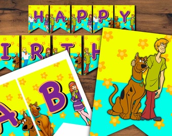 Scooby Doo Party Etsy Scooby Doo Party Etsy