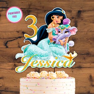 Vintage Aladdin Jasmine Birthday Candle Cake Topper Bougies Etsy