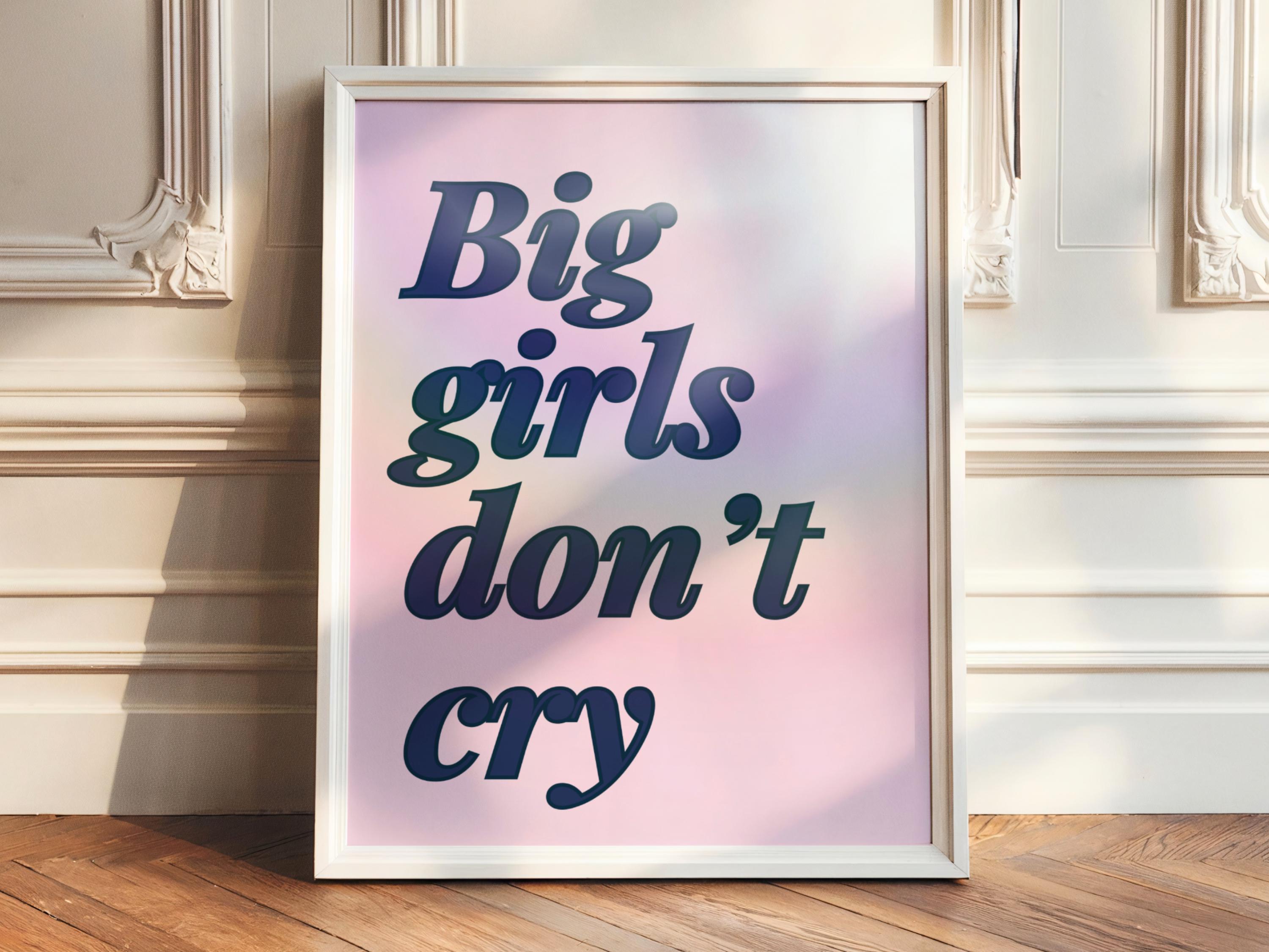 Girls Dont Cry Poster - Etsy
