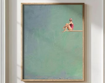 David Hockney A Bigger Splash 1967 Poster From Tate Britain - Etsy UK