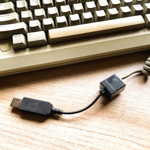 tinkerBOY M0110 Convertitore da tastiera a USB per tastiera Apple Macintosh 128K/512K/Plus