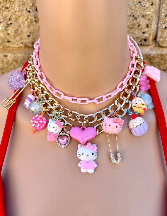 Choker hello kitty discount