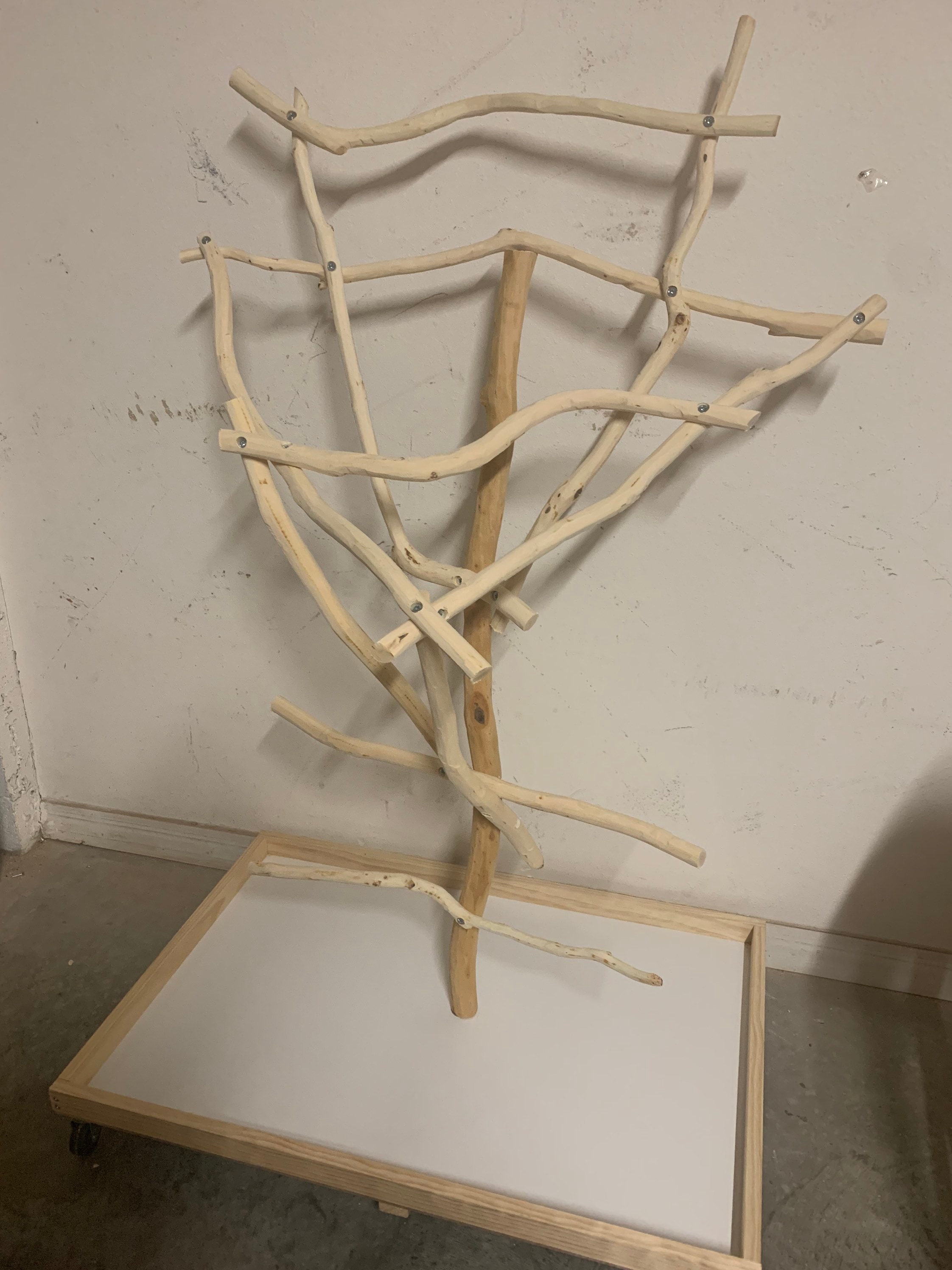 Parrot Tree Stand Easy to Assemble Customize Your Perch Etsy