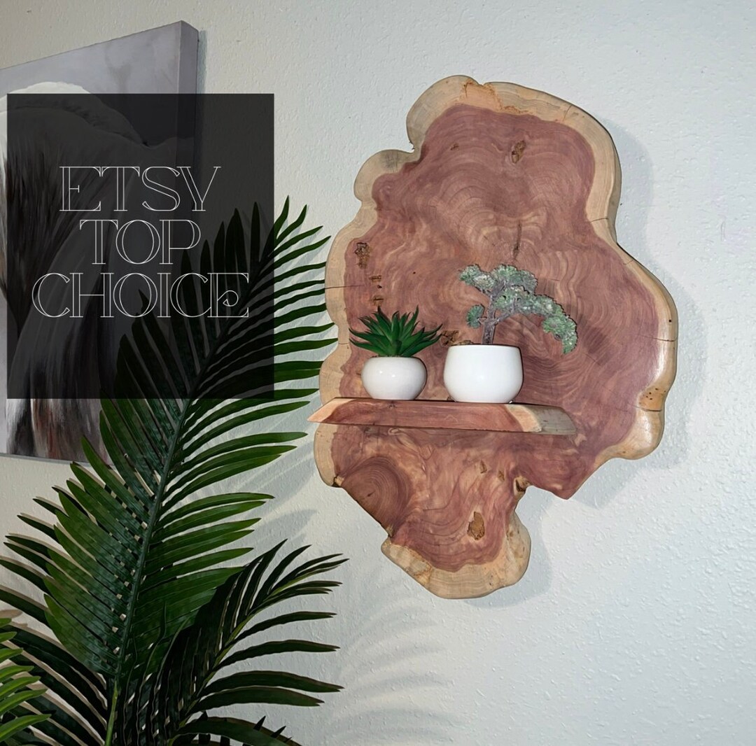 Wooden Floating Shelf Art Decor Floating Shelf Etsy