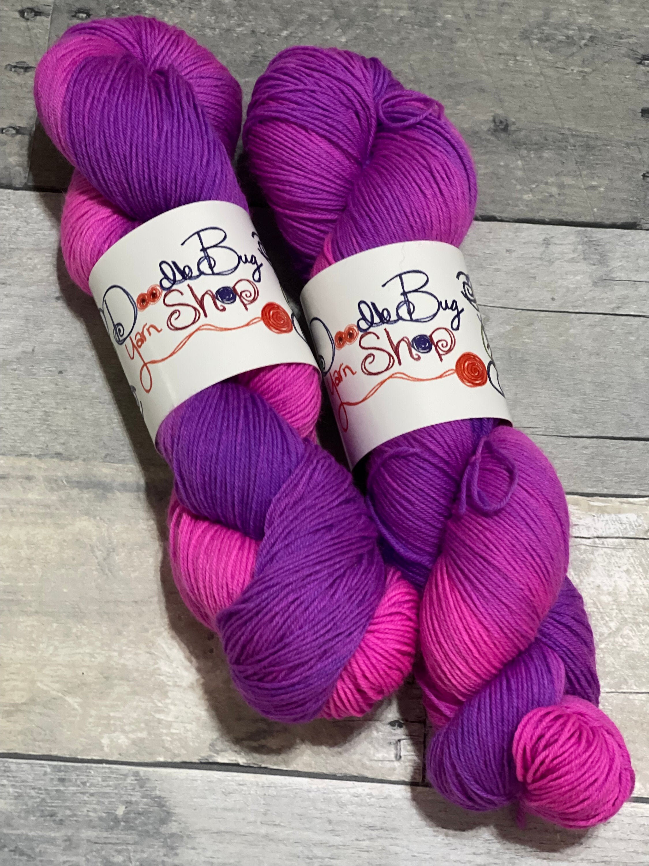 Hand Dyed 75/25 Merino Nylon Sock Yarn Etsy UK