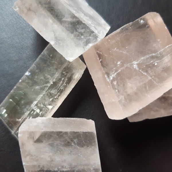 Pink Calcite. Icelandic Spar Geological specimen