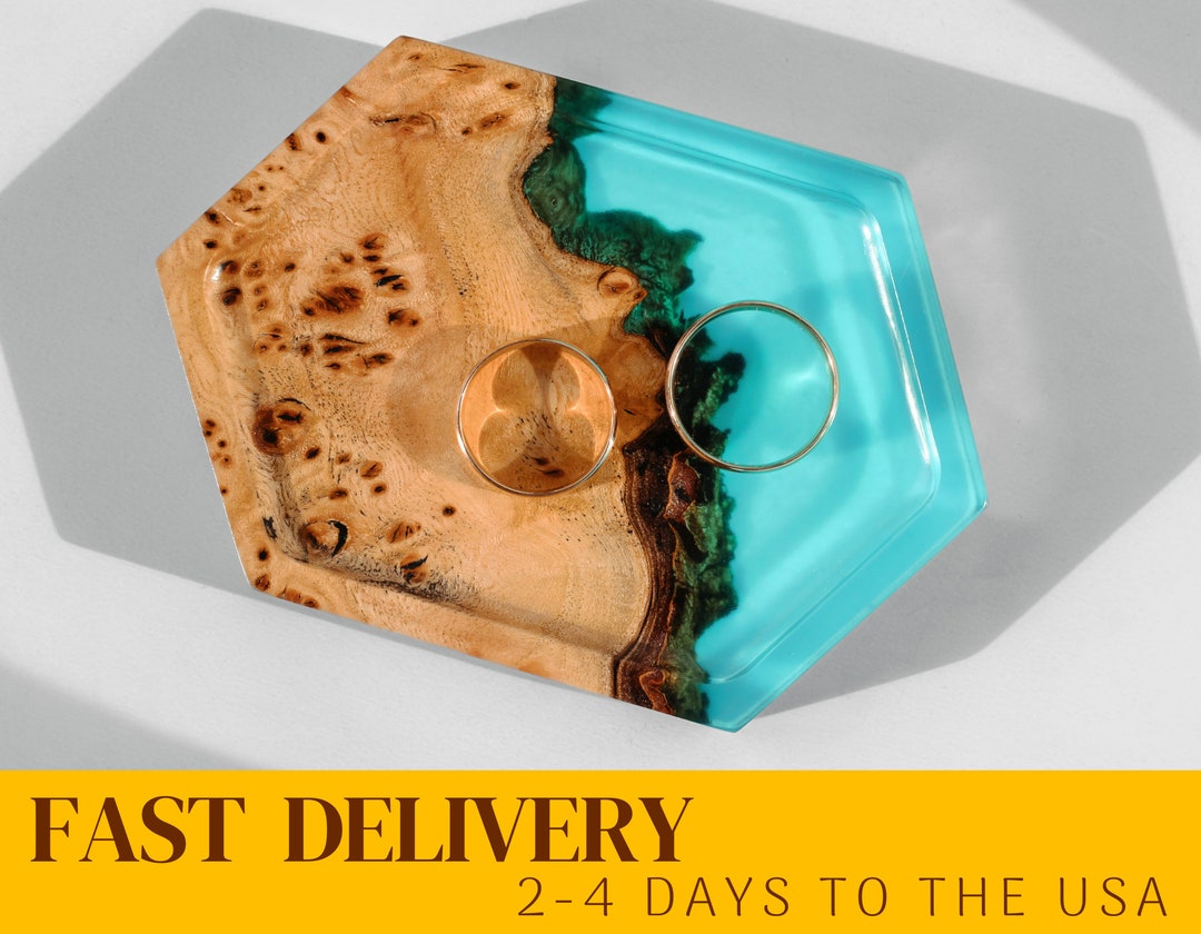 INFINITY Wooden Engagement Ring Holder Personalized. Luxury Etsy