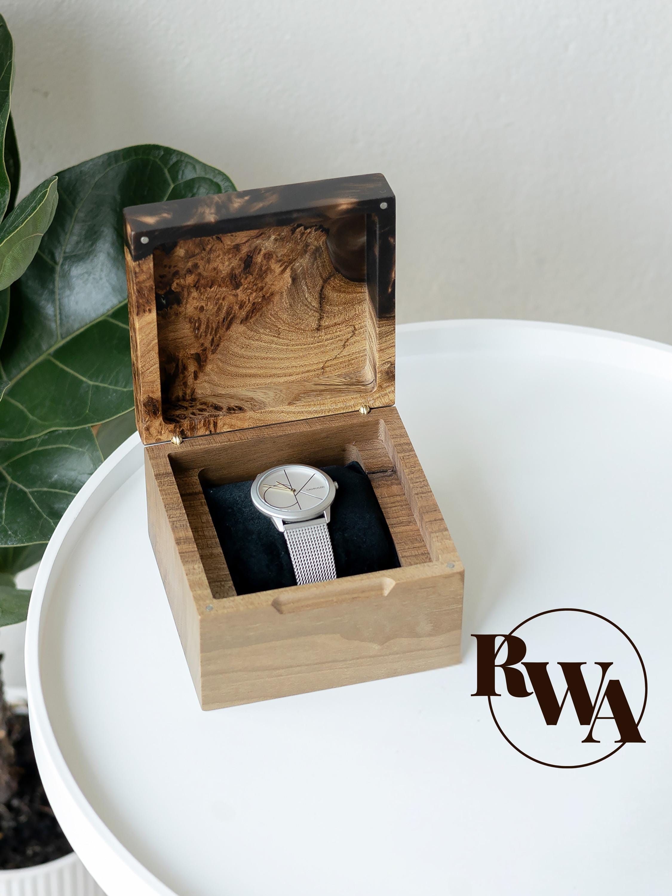 トランプ Tempo GiftBox + Tempo Plus GiftBox TEMPO – Personalized Watch Box for Men Anniversary Gift. Epoxy