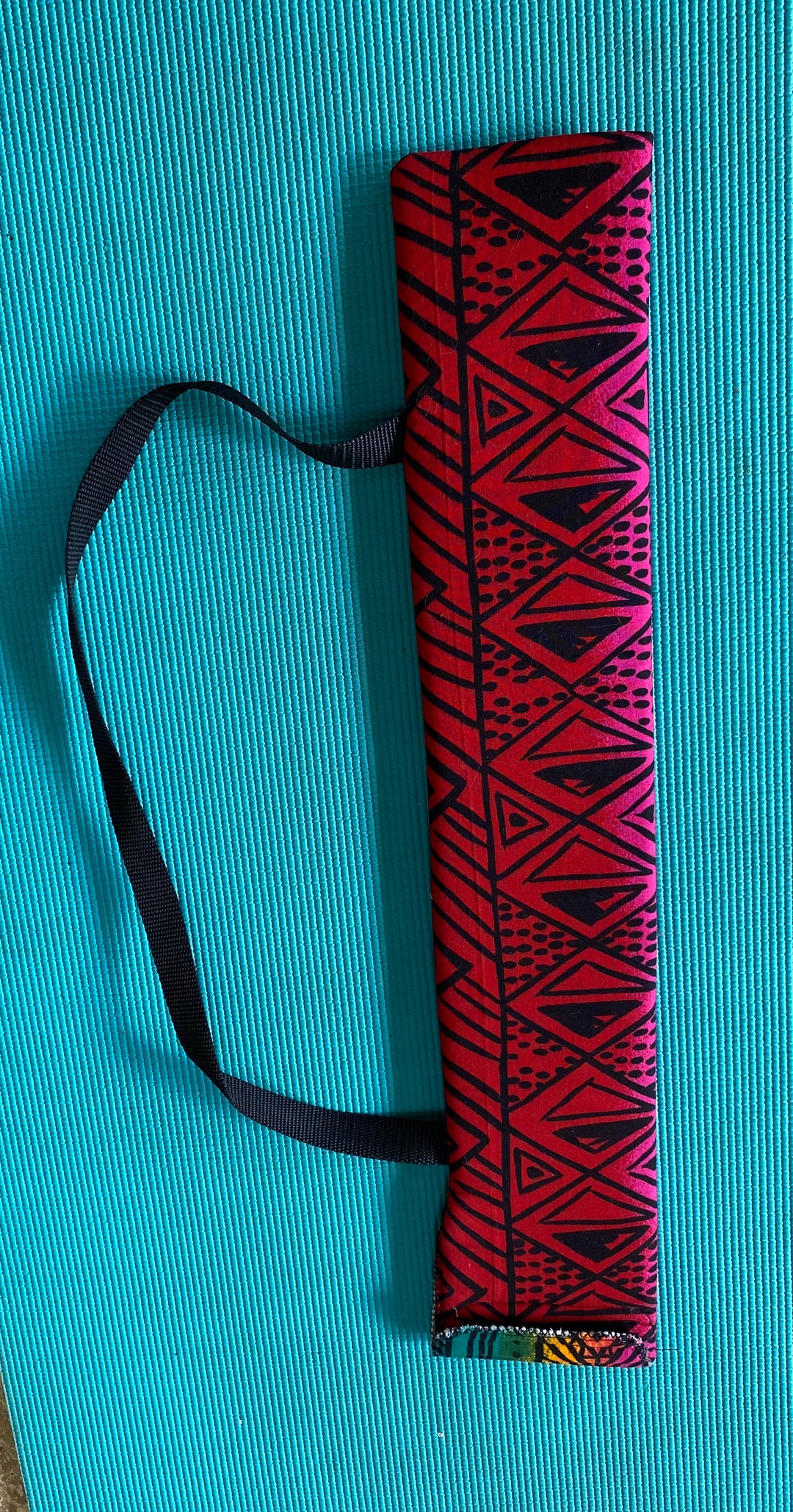 Native American Flute Bag Padded, Shoulder Strap, Velcro Closing