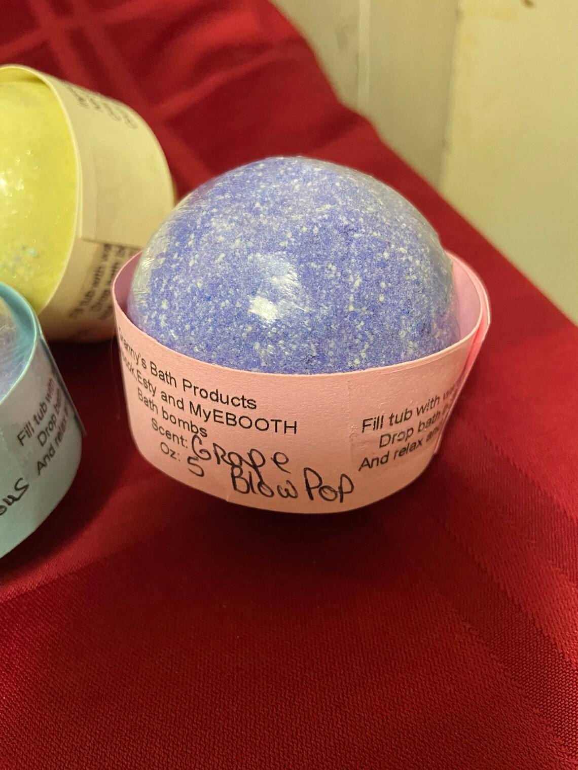 Light up bath bombs Etsy
