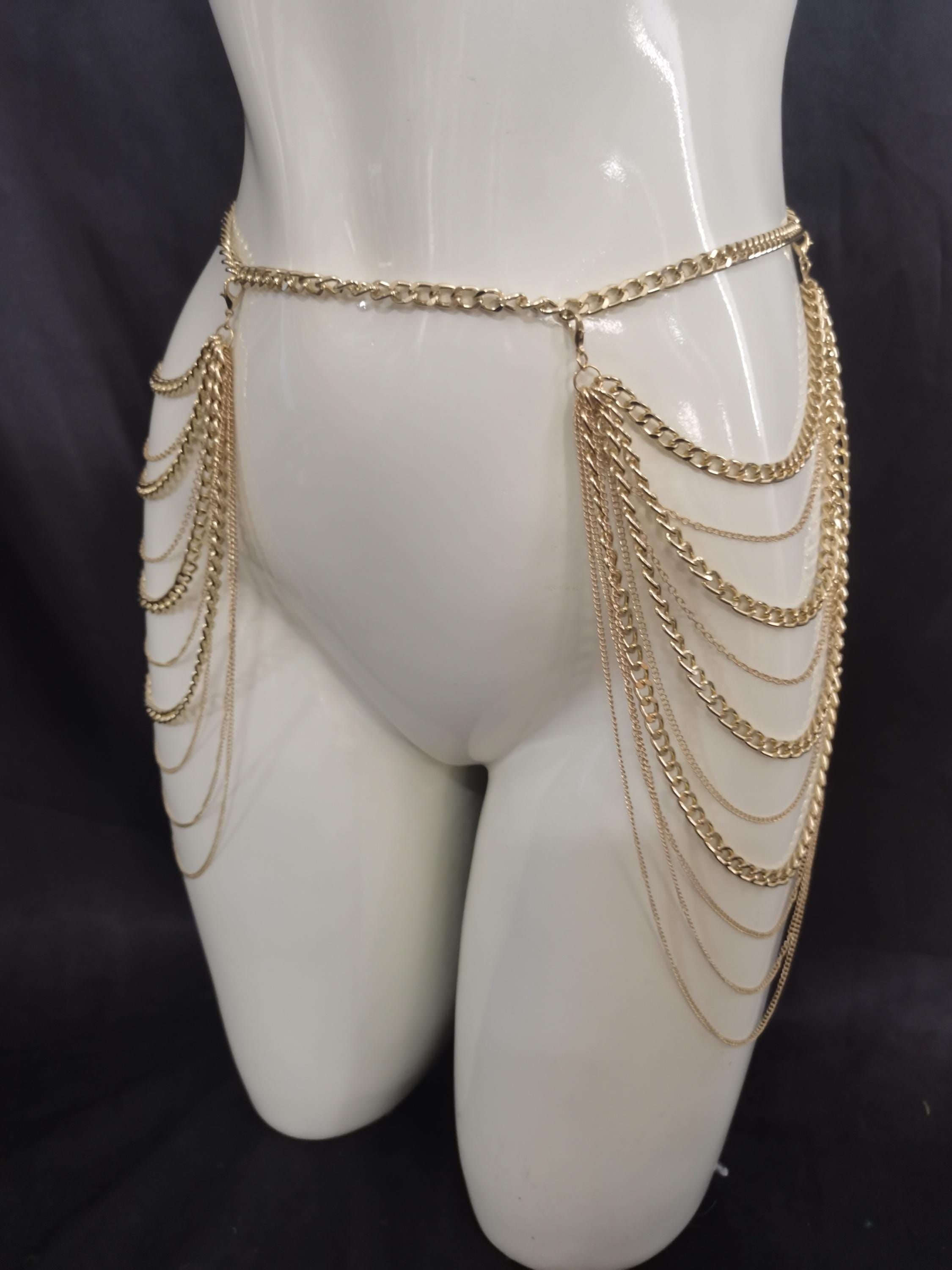 Layered Chain Belt - Etsy