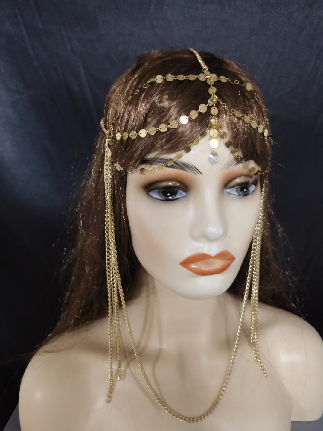 Gold Carnival Head Chains for Show, Cosplay - Etsy