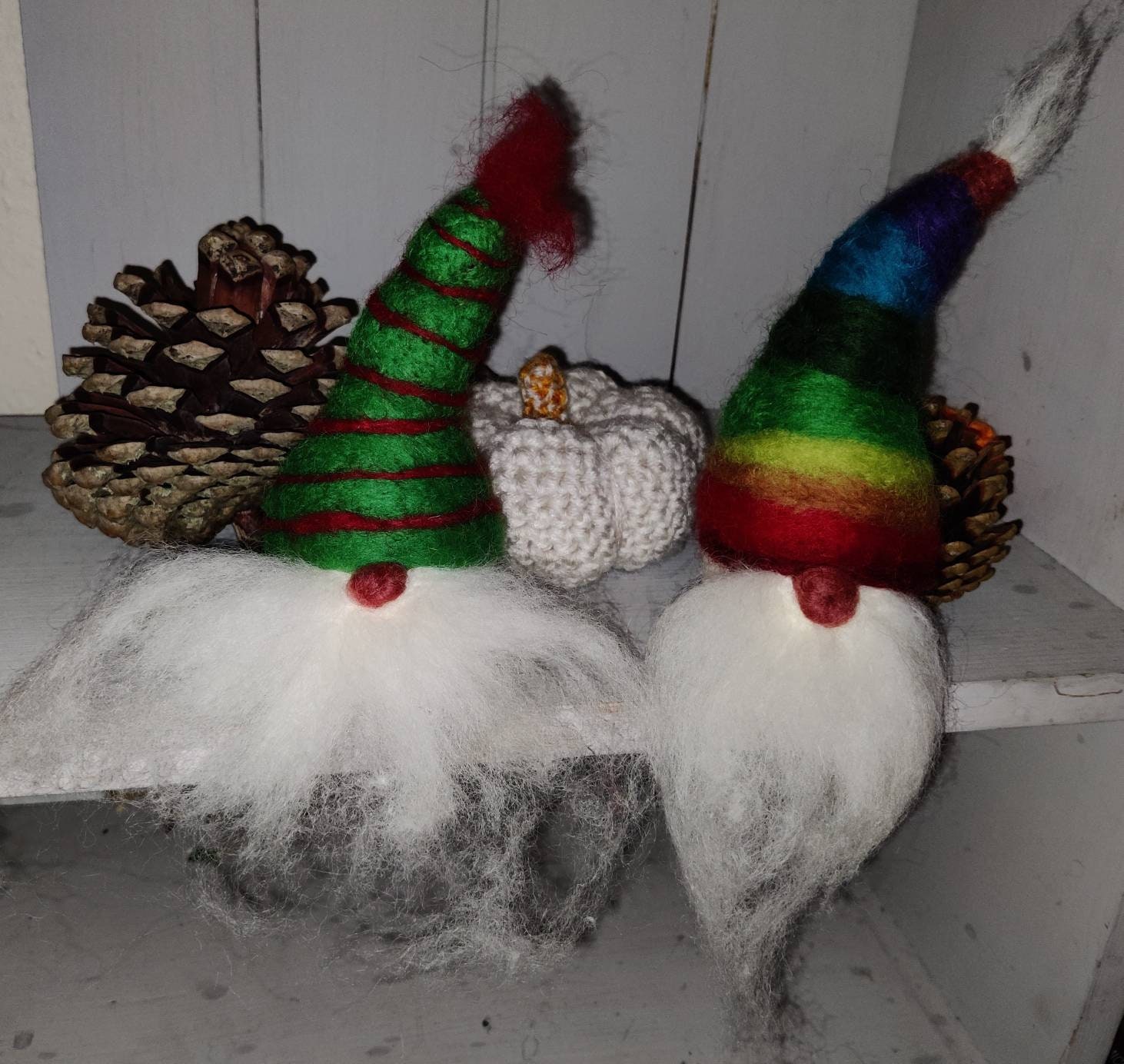 Rainbow felt gonk Etsy