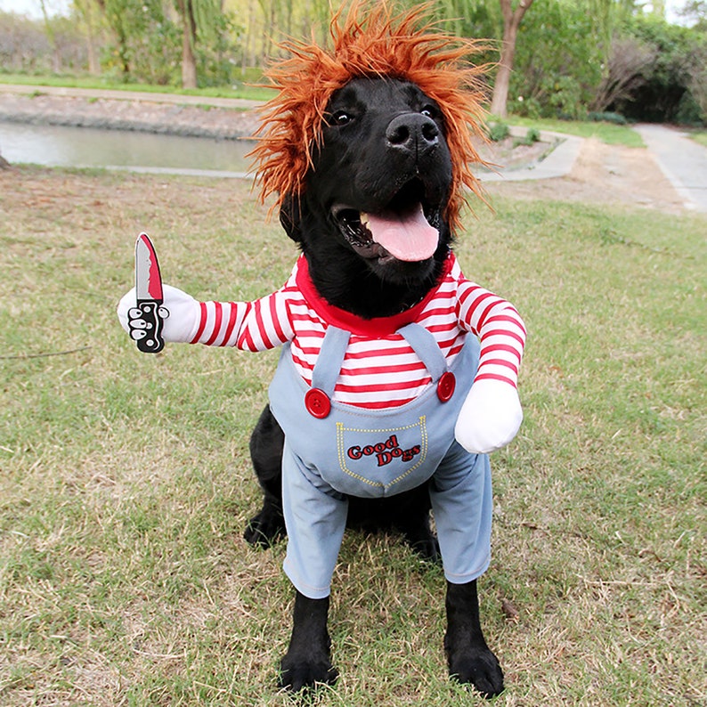 Adjustable Dog Cosplay Costume Cartoon Pet Clothing Pet Supplies Halloween Costume for Pet Funny Pet Clothes Lovely Pet Dog Cat Sweater
