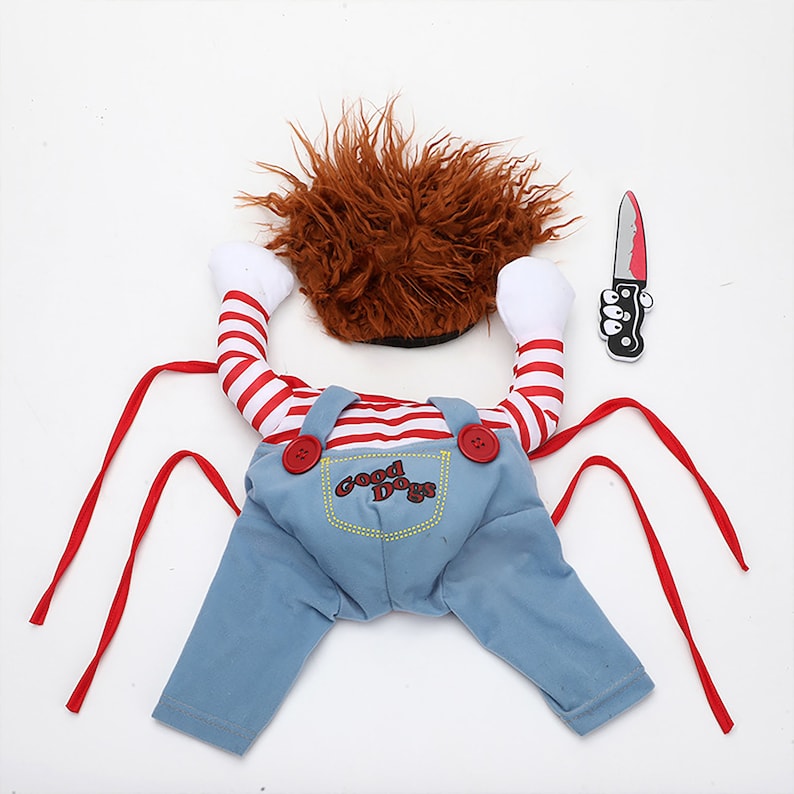 Adjustable Dog Cosplay Costume Cartoon Pet Clothing Pet Supplies Halloween Costume for Pet Funny Pet Clothes Lovely Pet Dog Cat Sweater