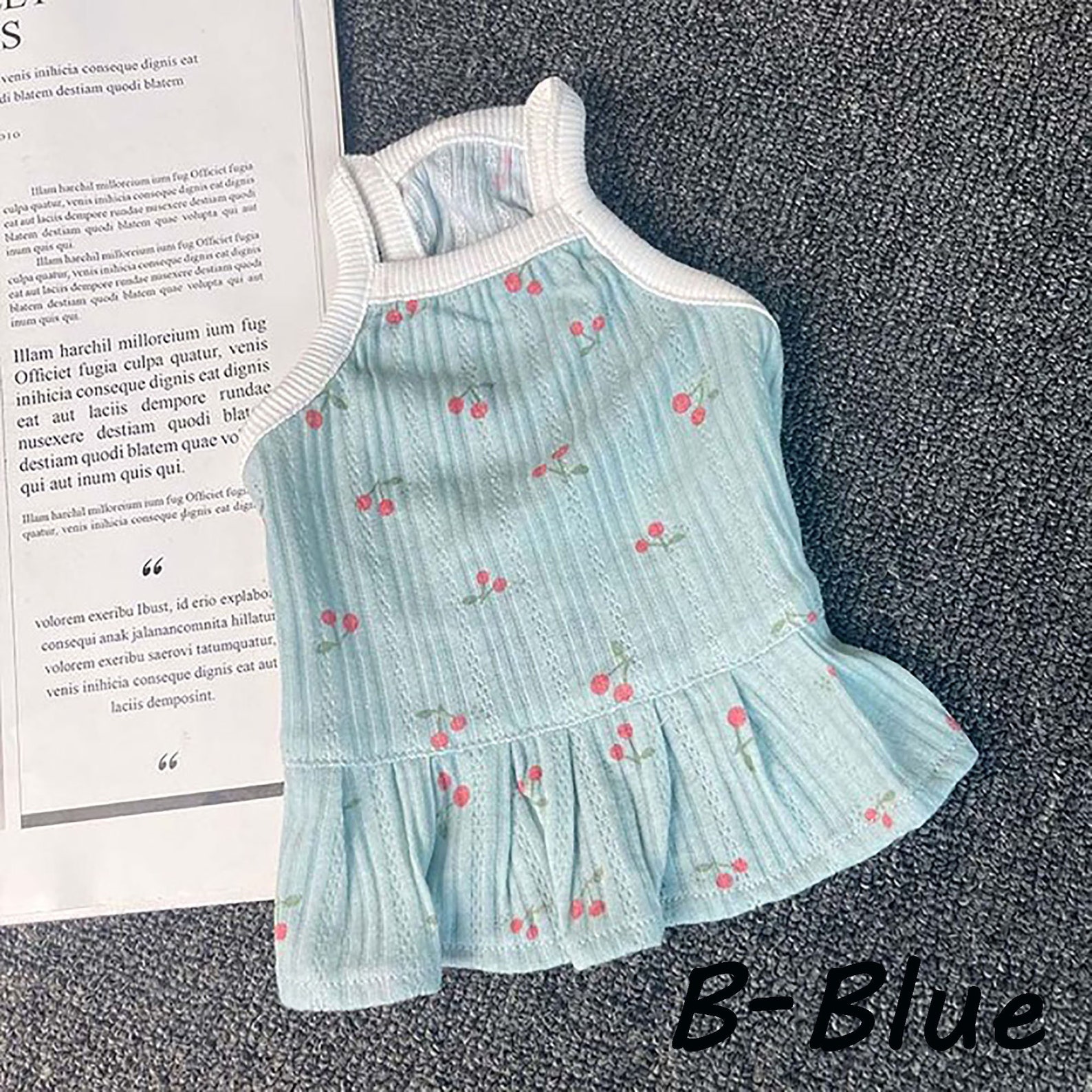 Süße Sommer Hund Schlingen Kleid Kirsche gedruckt Haustier Etsy