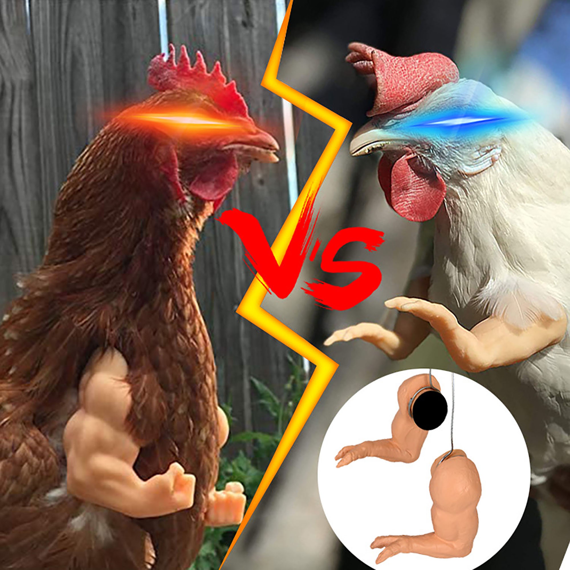 Funny Muscle Chicken Arms Chicken Wings Funny Boxing Arm Etsy
