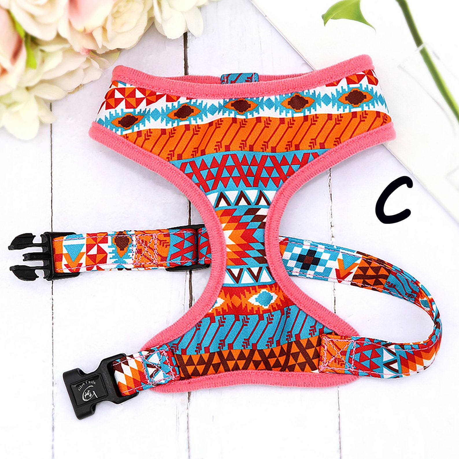 Adjustable Pet Dog Harness Puppy Vest Harness For Medium Etsy