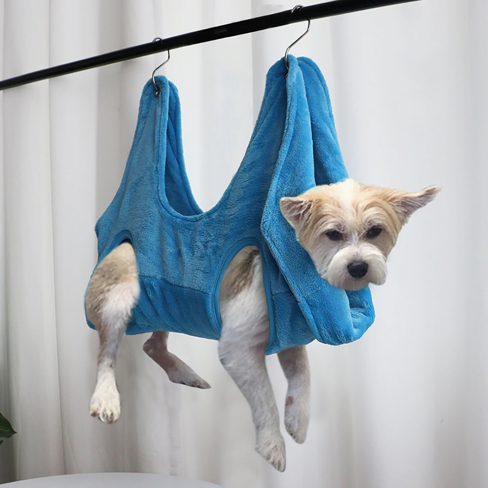 Dog Cat Hammock Helper Soft Flannel Pet Grooming Hammocks Etsy