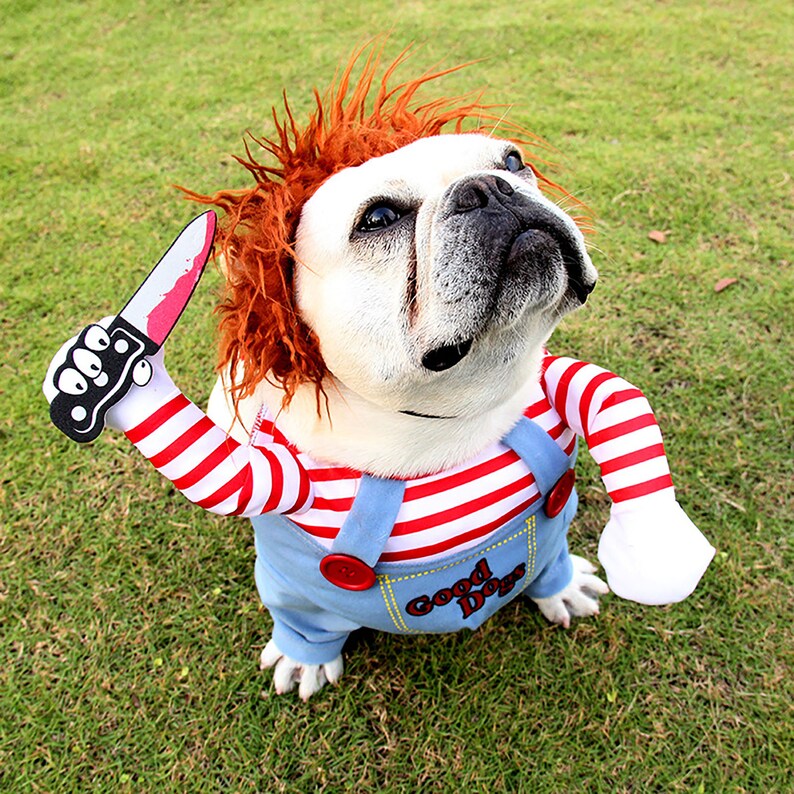Adjustable Dog Cosplay Costume Cartoon Pet Clothing Pet Supplies Halloween Costume for Pet Funny Pet Clothes Lovely Pet Dog Cat Sweater