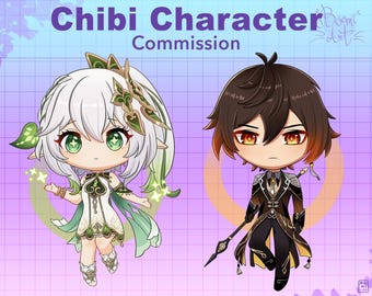 Custom Character Illustration | Commissions | Character Design | Personalized Character