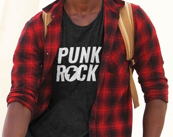 PUNK ROCK classic logo Short-Sleeve Unisex T-Shirt