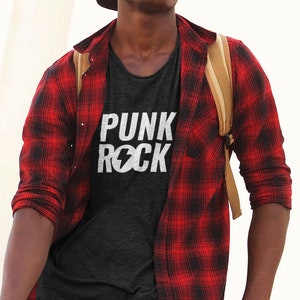 PUNK ROCK classic logo Short-Sleeve Unisex T-Shirt