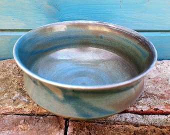 Ceramic bowl 16 cm, bowl turquoise