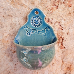 Barils de sel, pots de sucre, récipient pour le sel, ustensiles de cuisine turquoise