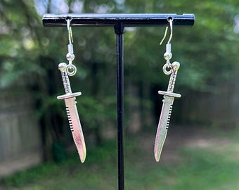Knife Earrings
