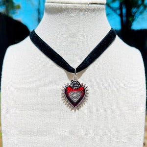 Gothic Herz Choker