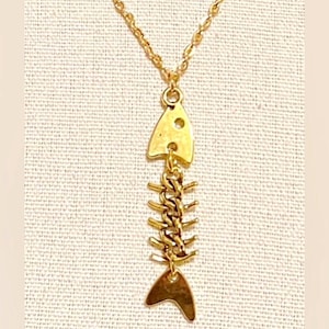 Fishbone Necklace