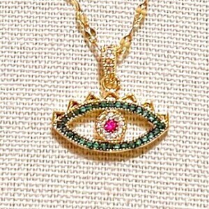 Dainty Evil Eye Necklace