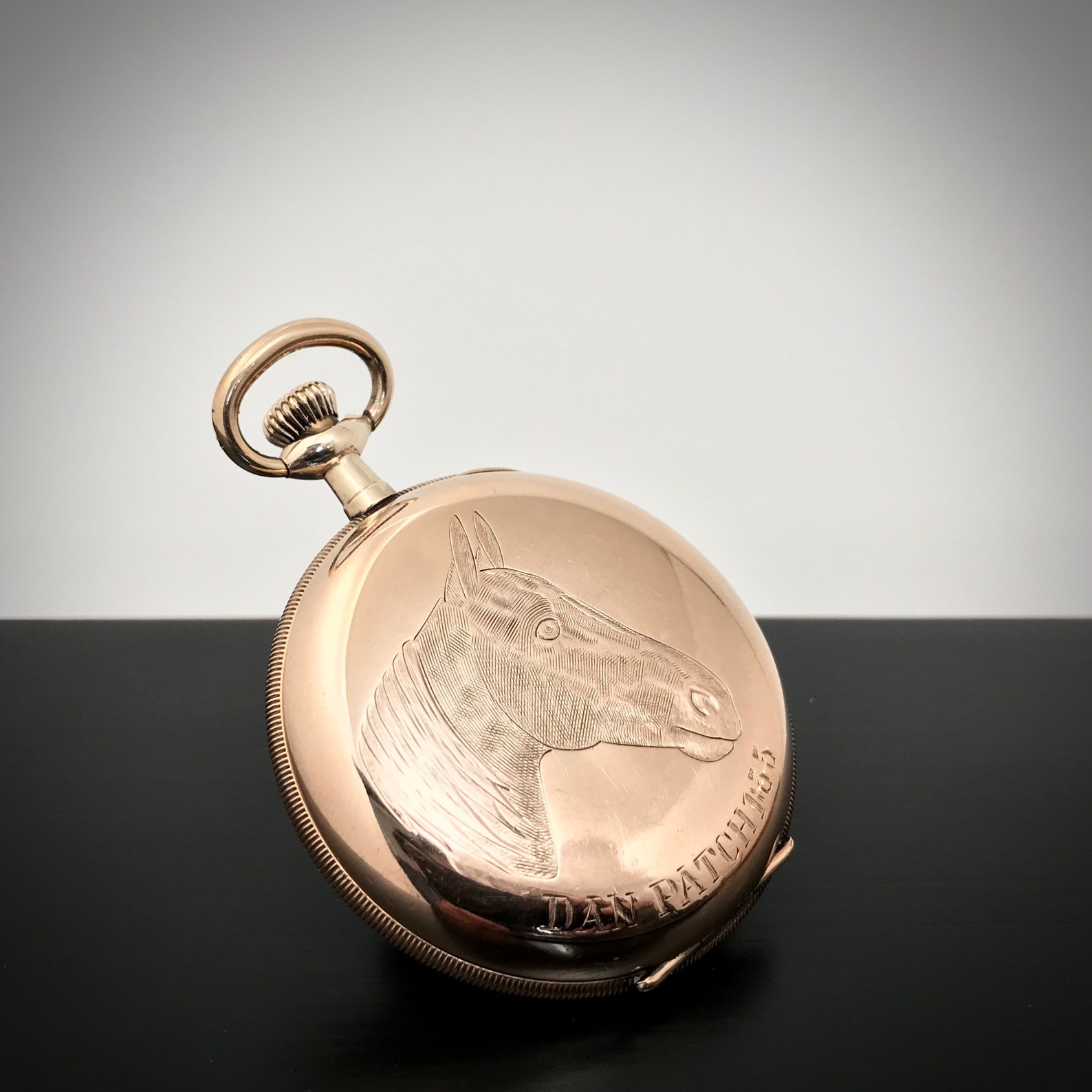 Vintage New England Watch Co. Pocket Watch Model Dan Patch Etsy