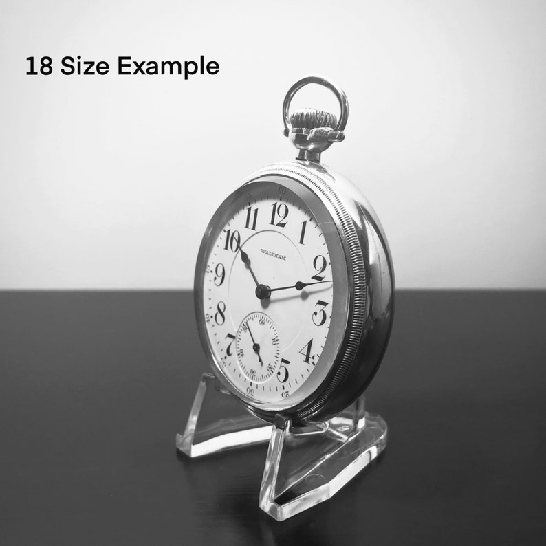 Acrylic Pocket Watch Display Stand Etsy