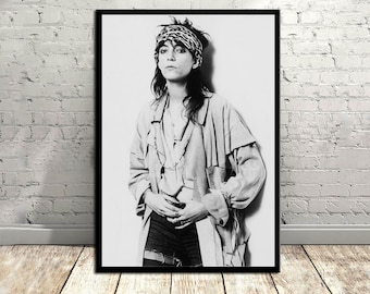 Patti Smith,Music Poster,Vintage Poster,Canvas Poster,Wall Decor,Wall Art