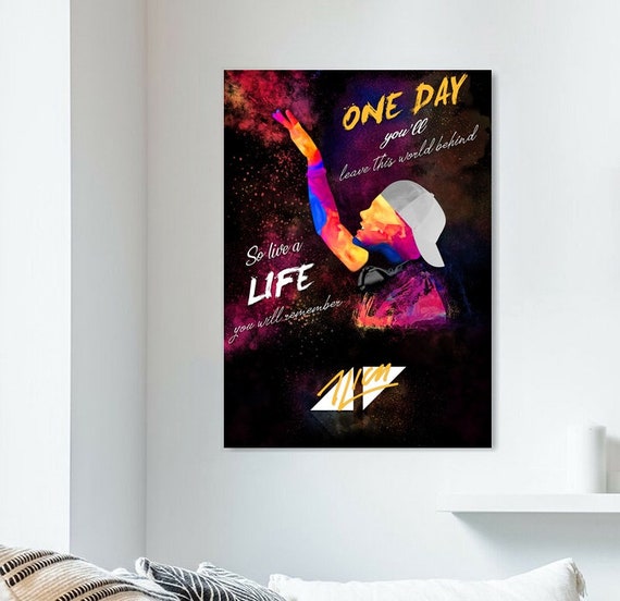Avicii,music Poster,canvas Poster,wall Decor,wall Art - Etsy