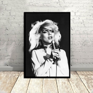 Debbie Harry,Music Poster,Vintage Poster,Canvas Poster,Wall Decor,Wall Art